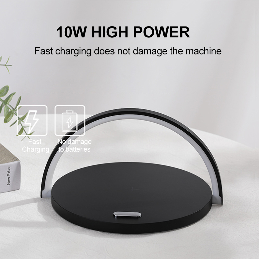 Wireless Charger Table Night Lamp